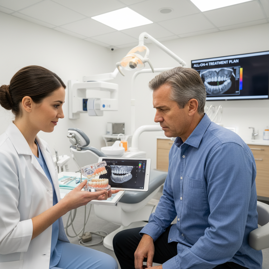 All-on-4技術原理與治療流程